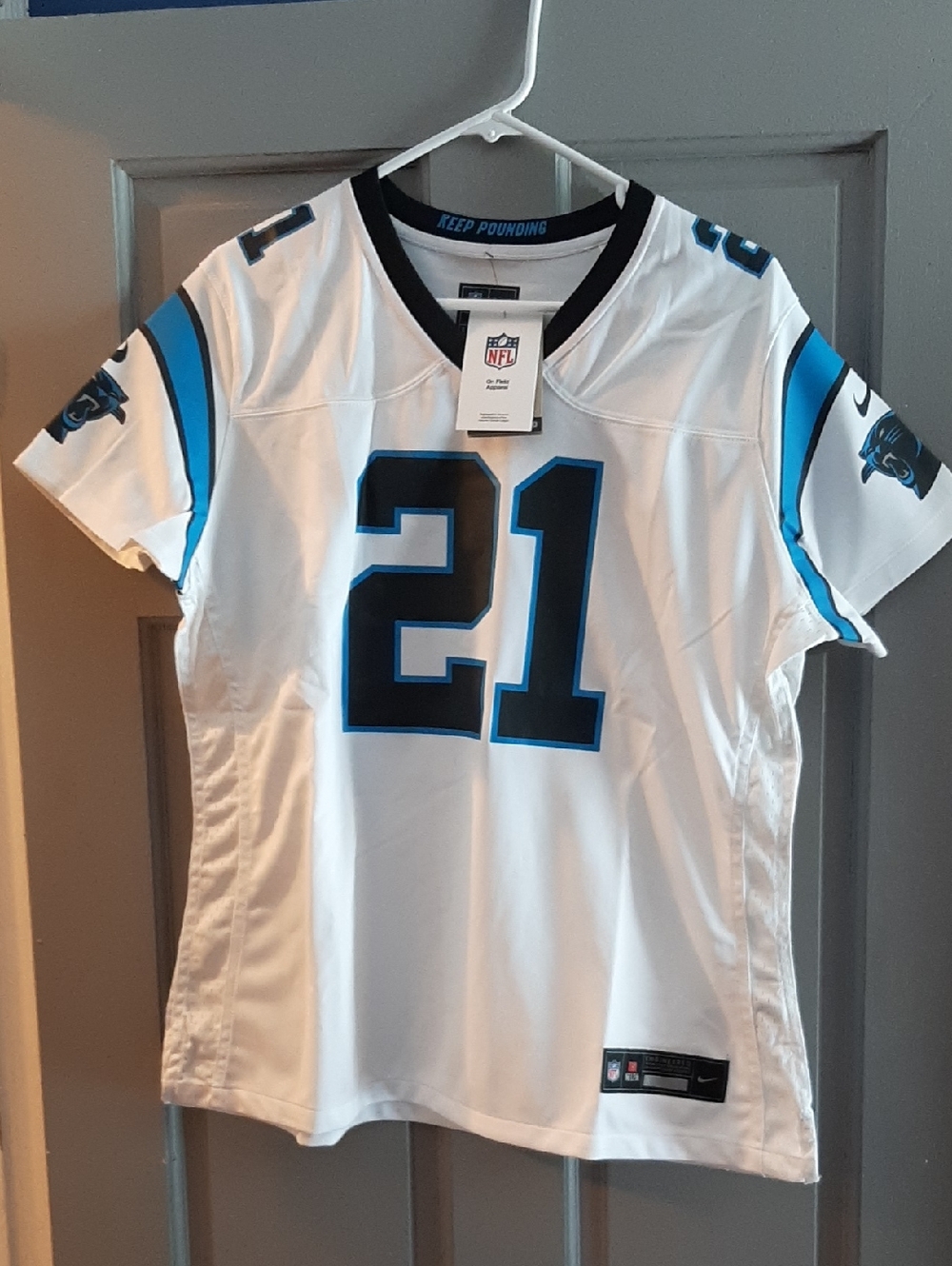Jeremy Chinn Carolina Panthers Nike Women's Player Jersey - White